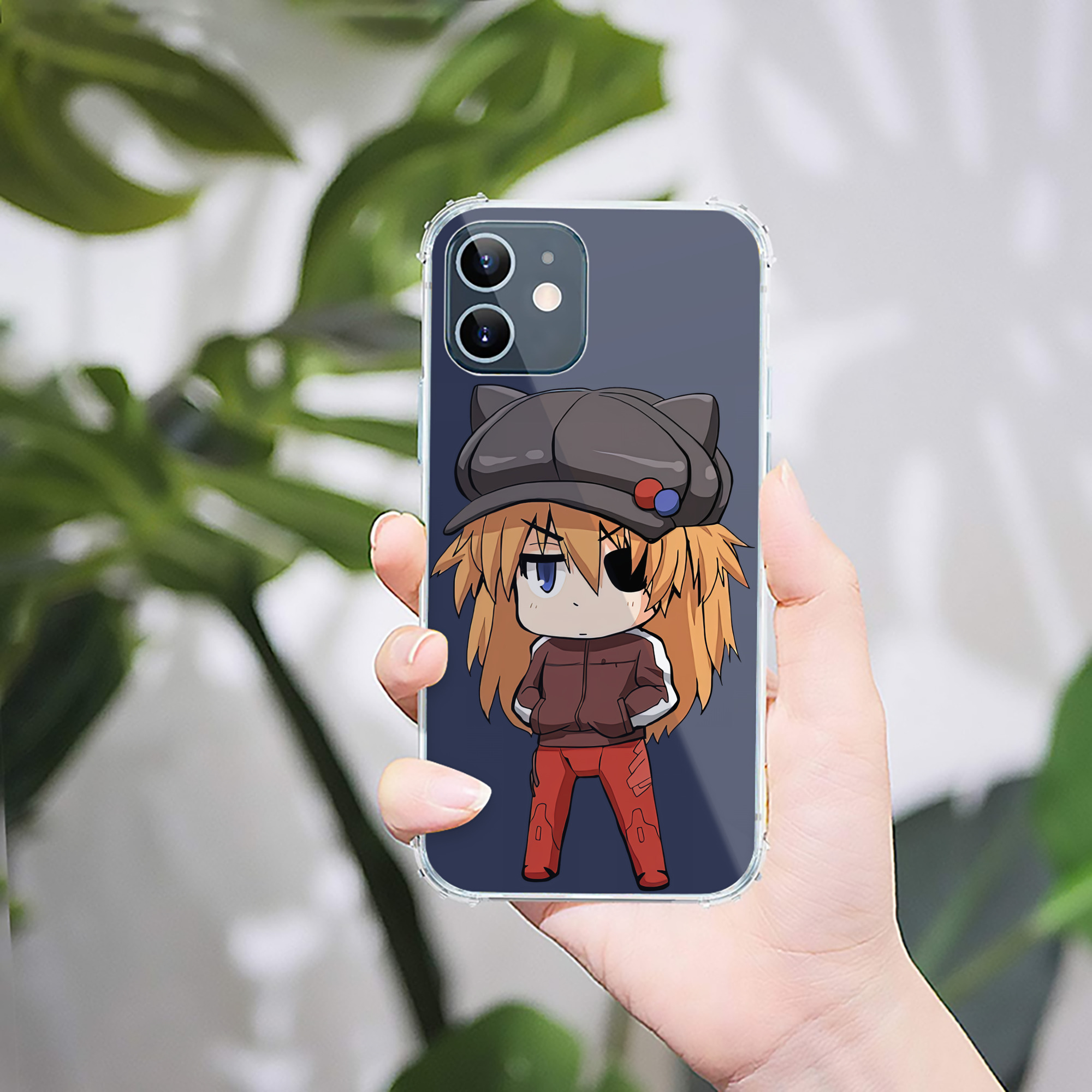 （画像用） EVA 新世紀エヴァンゲリオン 【iPhone 12シリーズ対応】透明スマホケース（クリアソフトケース）